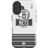 NBA Brooklyn Nets Static iPhone 16 Plus Impact Case
